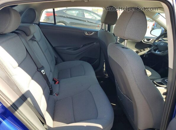 KMHC75LC2LU232605 2020 HYUNDAI IONIQ Синий Вид задних сидений