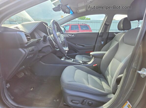 KMHC75LC4LU241967 2020 HYUNDAI IONIQ Gray წინა სალონის ხედი