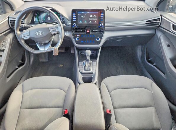 KMHC75LC4LU241967 2020 HYUNDAI IONIQ Gray წინა პანელის ხედი