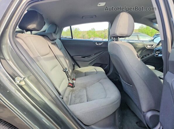 KMHC75LC4LU241967 2020 HYUNDAI IONIQ Gray უკანა სავარძლების ხედი