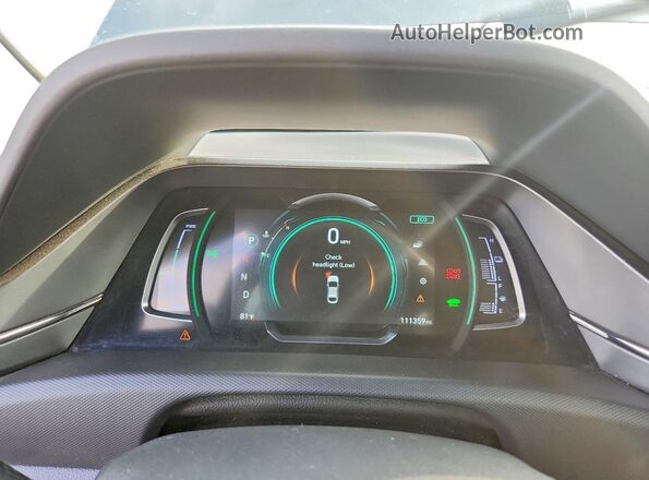 KMHC75LC4LU241967 2020 HYUNDAI IONIQ Gray ხელსაწყოთა პანელის ხედი