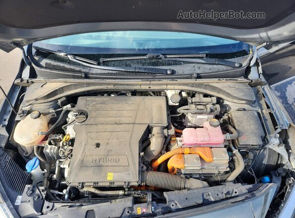 KMHC75LC4LU241967 2020 HYUNDAI IONIQ Gray უკანა სალონის ხედი