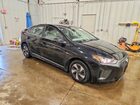 2017 Hyundai Ioniq Sel Черный vin: KMHC75LC5HU055412