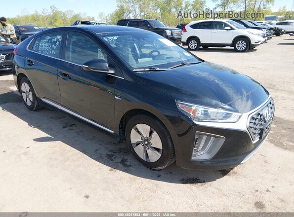 KMHC75LC7LU234351 2020 HYUNDAI IONIQ HYBRID Black წინა მარჯვენა