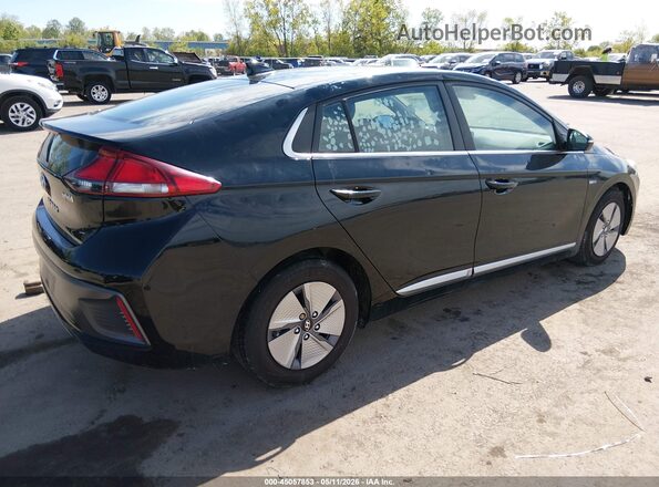 KMHC75LC7LU234351 2020 HYUNDAI IONIQ HYBRID Black უკანა მარჯვენა