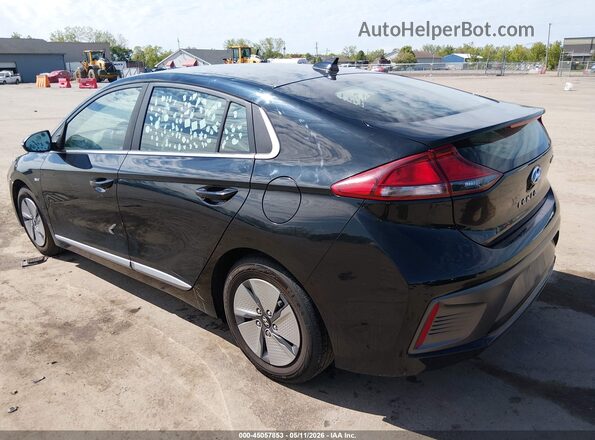 KMHC75LC7LU234351 2020 HYUNDAI IONIQ HYBRID Black უკანა მარცხენა