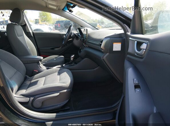 KMHC75LC7LU234351 2020 HYUNDAI IONIQ HYBRID Black წინა სალონის ხედი