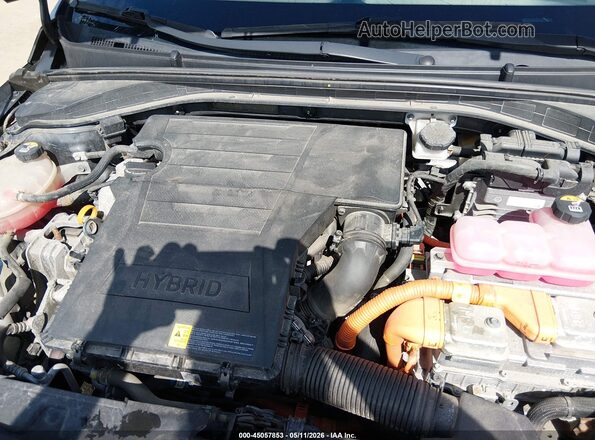 KMHC75LC7LU234351 2020 HYUNDAI IONIQ HYBRID Black უკანა ხედი