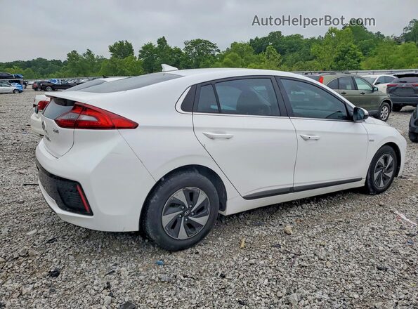 KMHC75LC8HU028348 2017 HYUNDAI IONIQ Белый Задняя правая четверть