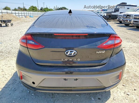 KMHC75LC8KU132166 2019 HYUNDAI IONIQ Черный Вид сзади