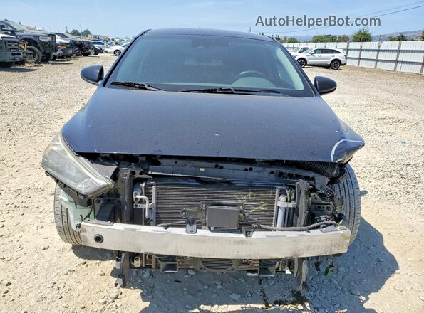 KMHC75LC8KU132166 2019 HYUNDAI IONIQ Черный Вид спереди