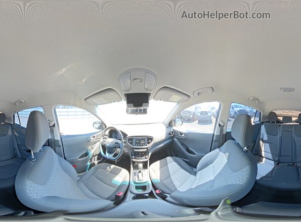 KMHC75LC8KU132166 2019 HYUNDAI IONIQ Черный Панорамный вид салона 360°