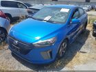 2018 Hyundai Ioniq Hybrid Sel Blue vin: KMHC75LC9JU100034