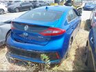 2018 Hyundai Ioniq Hybrid Sel Blue vin: KMHC75LC9JU100034