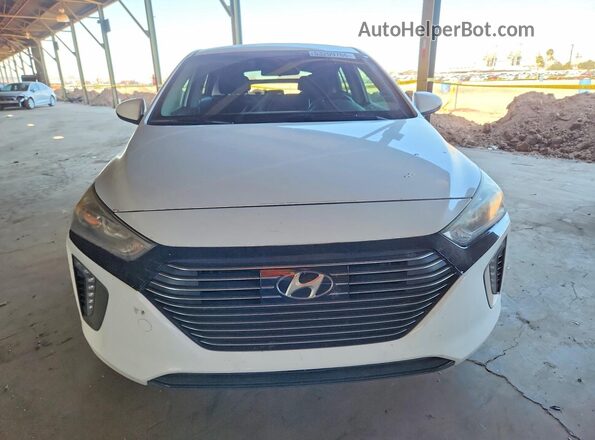 KMHC75LC9KU139532 2019 HYUNDAI IONIQ Белый Вид спереди