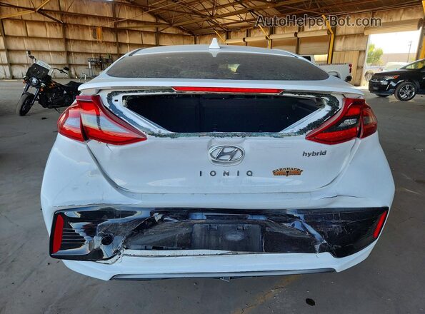 KMHC75LC9KU139532 2019 HYUNDAI IONIQ Белый Вид сзади