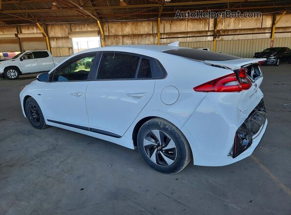 KMHC75LC9KU139532 2019 HYUNDAI IONIQ Белый Задняя левая четверть