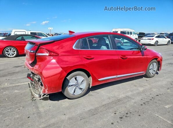 KMHC75LC9MU250987 2021 HYUNDAI IONIQ Burgundy Tył prawy