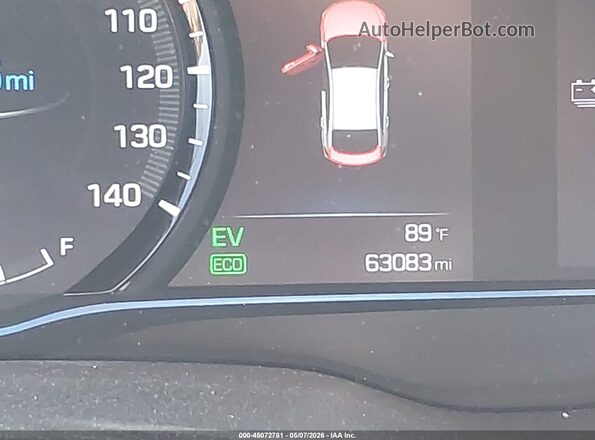 KMHC75LD1KU159265 2019 HYUNDAI IONIQ PLUG-IN HYBRID Белый 