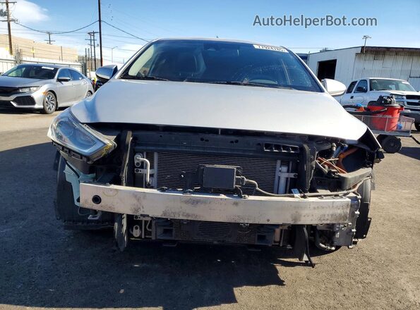 KMHC75LD4JU077917 2018 HYUNDAI IONIQ Silver Вид спереду