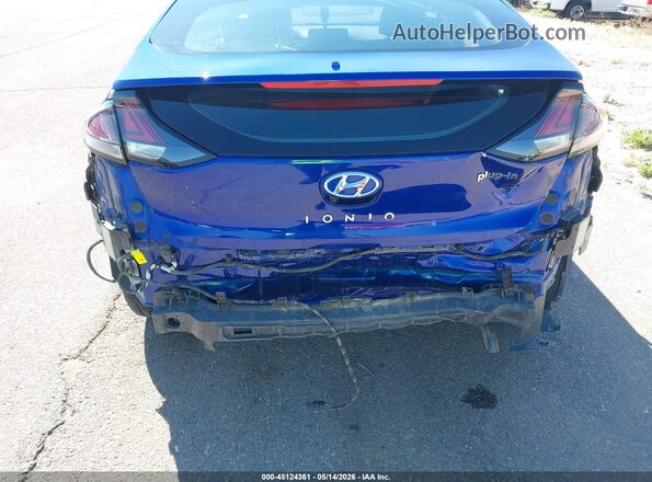 KMHC75LD4NU281641 2022 HYUNDAI IONIQ PLUG-IN HYBRID Purple Widok z przodu