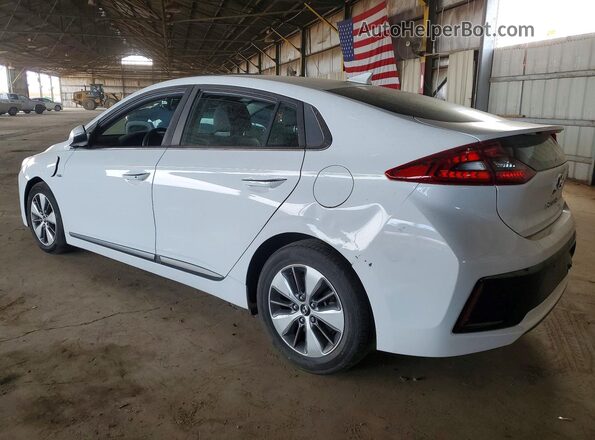 KMHC75LD8JU060957 2018 HYUNDAI IONIQ White Հետևի ձախ