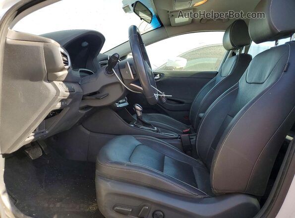 KMHC75LD8JU060957 2018 HYUNDAI IONIQ White Սալոնի դիմացի տեսք