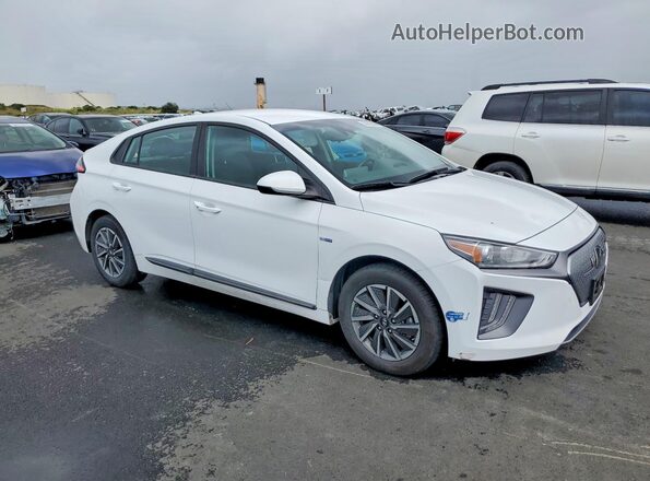 KMHC75LJ1LU061764 2020 HYUNDAI IONIQ Белый Передняя правая четверть