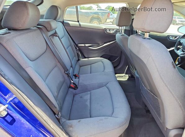 KMHC85LC1NU275347 2022 HYUNDAI IONIQ Синий Вид задних сидений