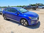 2022 Hyundai Ioniq Sel Синий vin: KMHC85LC1NU275347