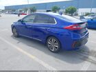 2019 Hyundai Ioniq Hybrid Limited Синий vin: KMHC85LC2KU110466