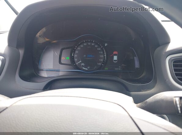 KMHC85LC2KU110466 2019 HYUNDAI IONIQ HYBRID Синий Вид задних сидений