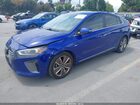 2019 Hyundai Ioniq Hybrid Limited Синий vin: KMHC85LC2KU110466