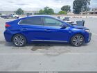2019 Hyundai Ioniq Hybrid Limited Синий vin: KMHC85LC2KU110466