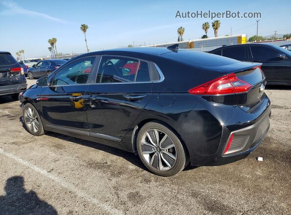 KMHC85LC2KU136985 2019 HYUNDAI IONIQ Черный Задняя левая четверть