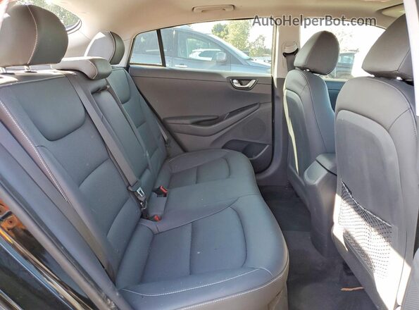 KMHC85LC2KU136985 2019 HYUNDAI IONIQ Черный Вид задних сидений