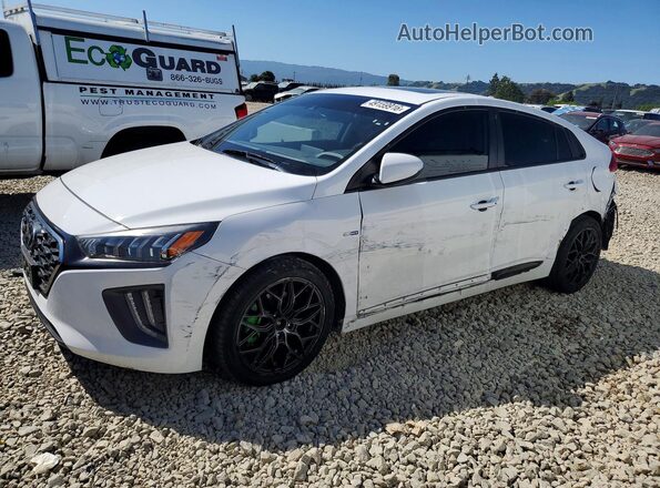 KMHC85LC2LU210116 2020 HYUNDAI IONIQ White Przód lewy