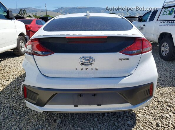KMHC85LC2LU210116 2020 HYUNDAI IONIQ White Widok z tyłu
