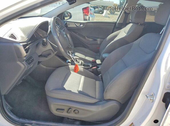 KMHC85LC2LU210116 2020 HYUNDAI IONIQ White Widok wnętrza z przodu
