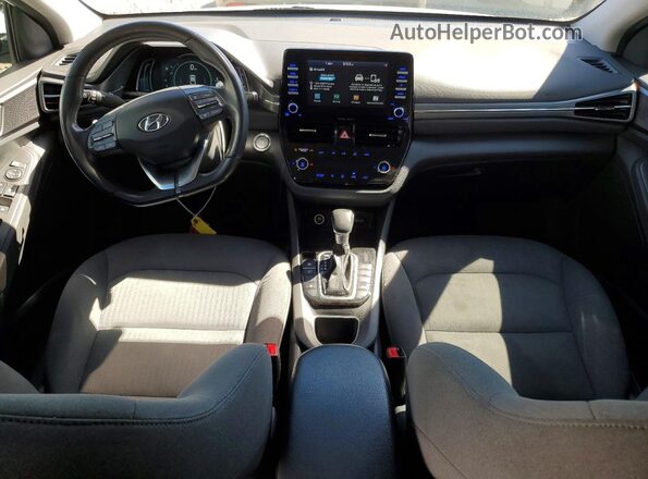 KMHC85LC2LU210116 2020 HYUNDAI IONIQ White Widok deski rozdzielczej