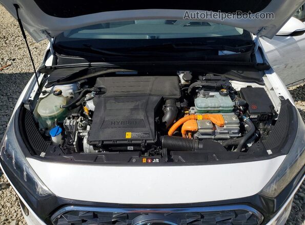 KMHC85LC2LU210116 2020 HYUNDAI IONIQ White Widok wnętrza z tyłu