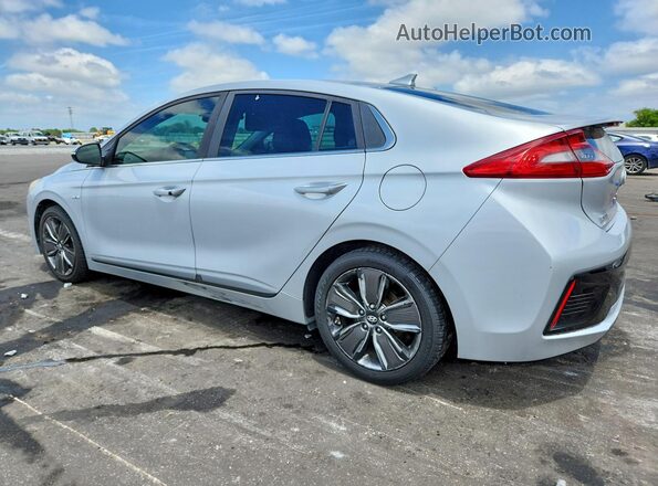 KMHC85LC3HU040727 2017 HYUNDAI IONIQ Silver Հետևի ձախ