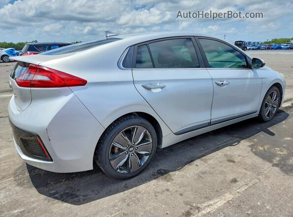 KMHC85LC3HU040727 2017 HYUNDAI IONIQ Silver Հետևի աջ