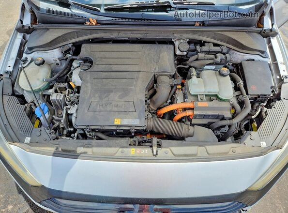KMHC85LC3HU040727 2017 HYUNDAI IONIQ Silver Սալոնի հետևի տեսք