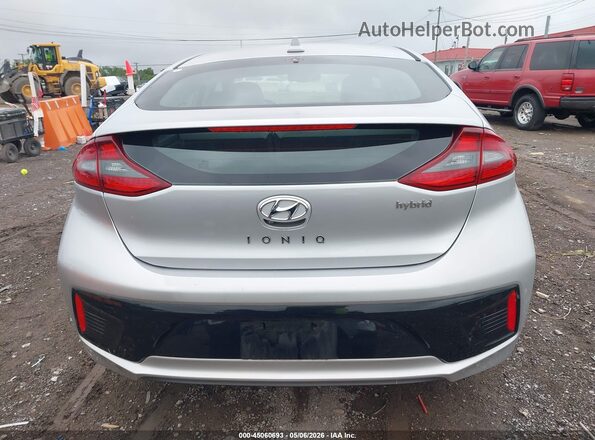 KMHC85LC7HU023591 2017 HYUNDAI IONIQ HYBRID Серебряный 