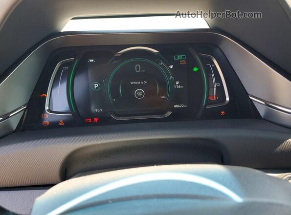 KMHC85LJ4LU061030 2020 HYUNDAI IONIQ Gray Vista del cuadro de instrumentos