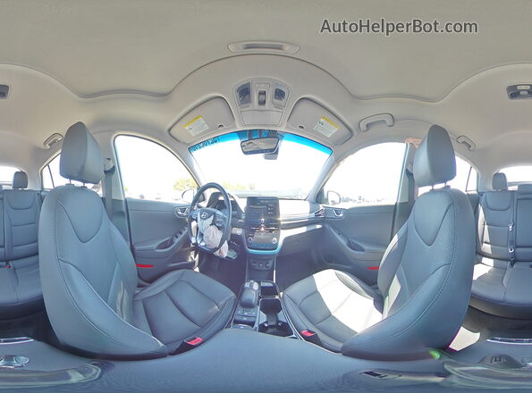 KMHC85LJ4LU061030 2020 HYUNDAI IONIQ Gray Vista interior de 360 grados