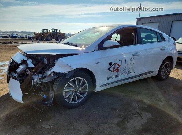 KMHC85LJ7LU061510 2020 HYUNDAI IONIQ White Передня ліва чверть