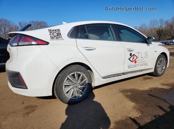 KMHC85LJ7LU061510 2020 HYUNDAI IONIQ White Задня права чверть