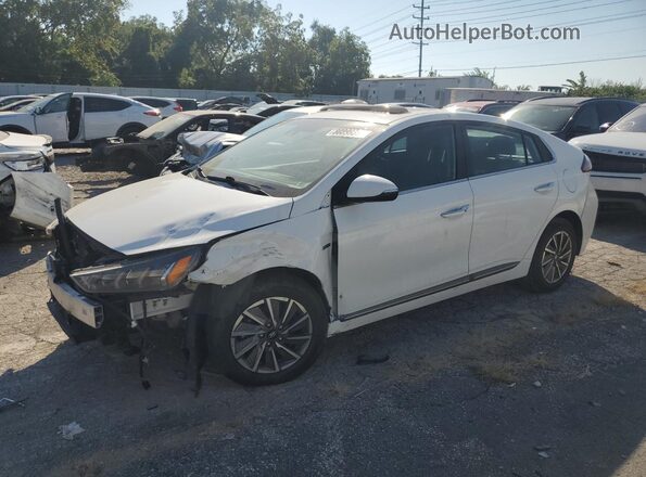 KMHC85LJ7LU076606 2020 HYUNDAI IONIQ White Передня ліва чверть